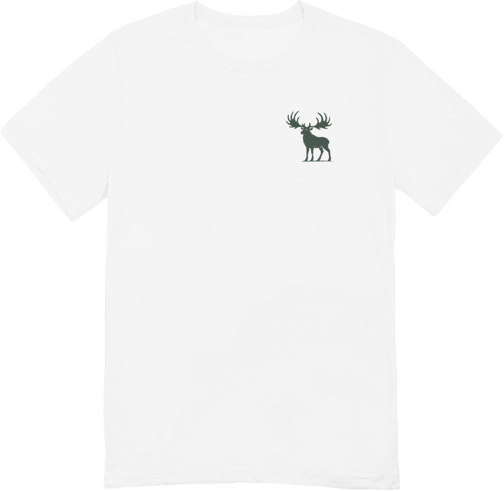 Basic Elk Tee - White